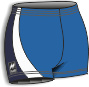 pantaloncino azzurro pallavolo